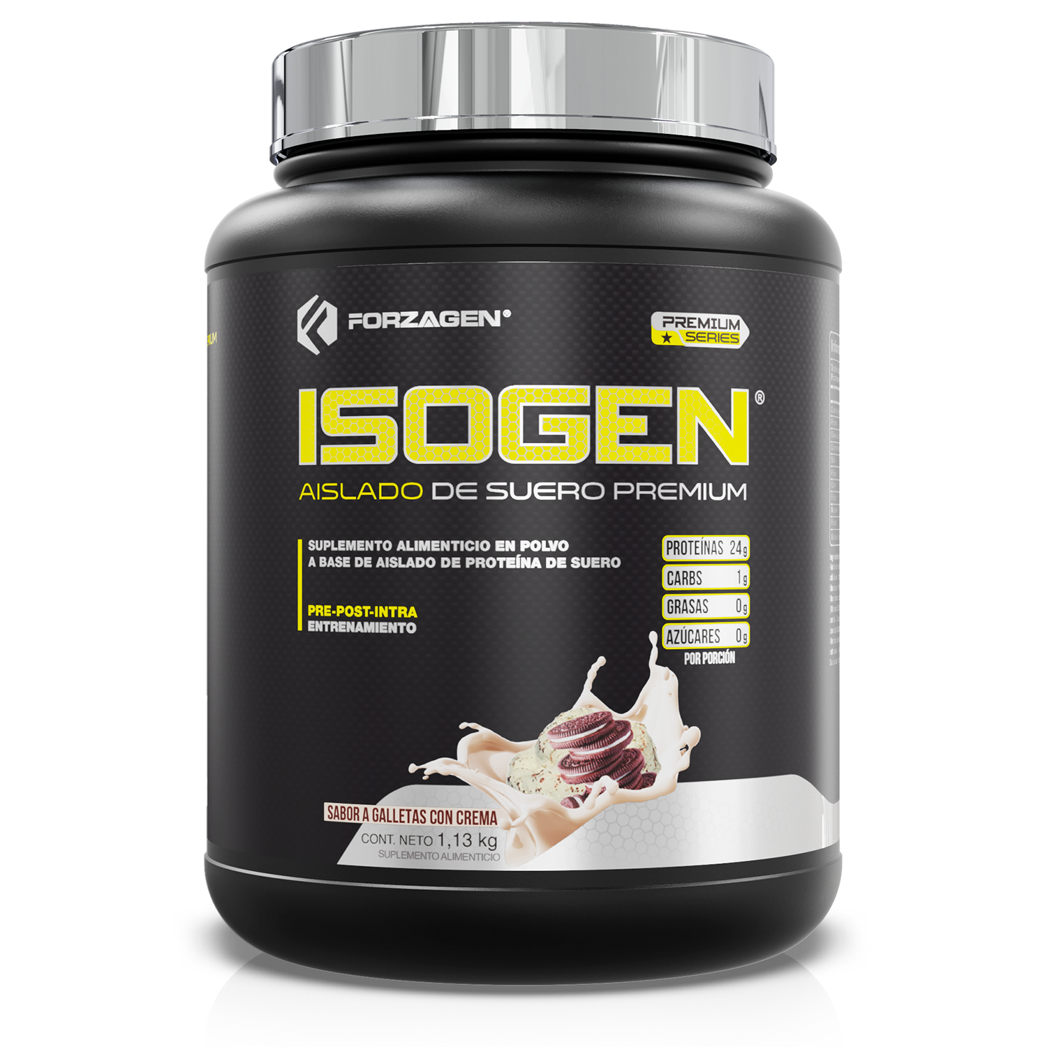 Proteína Aislada (Isolate) 100% | Forzagen Isogen | 25 g por Servicio ...