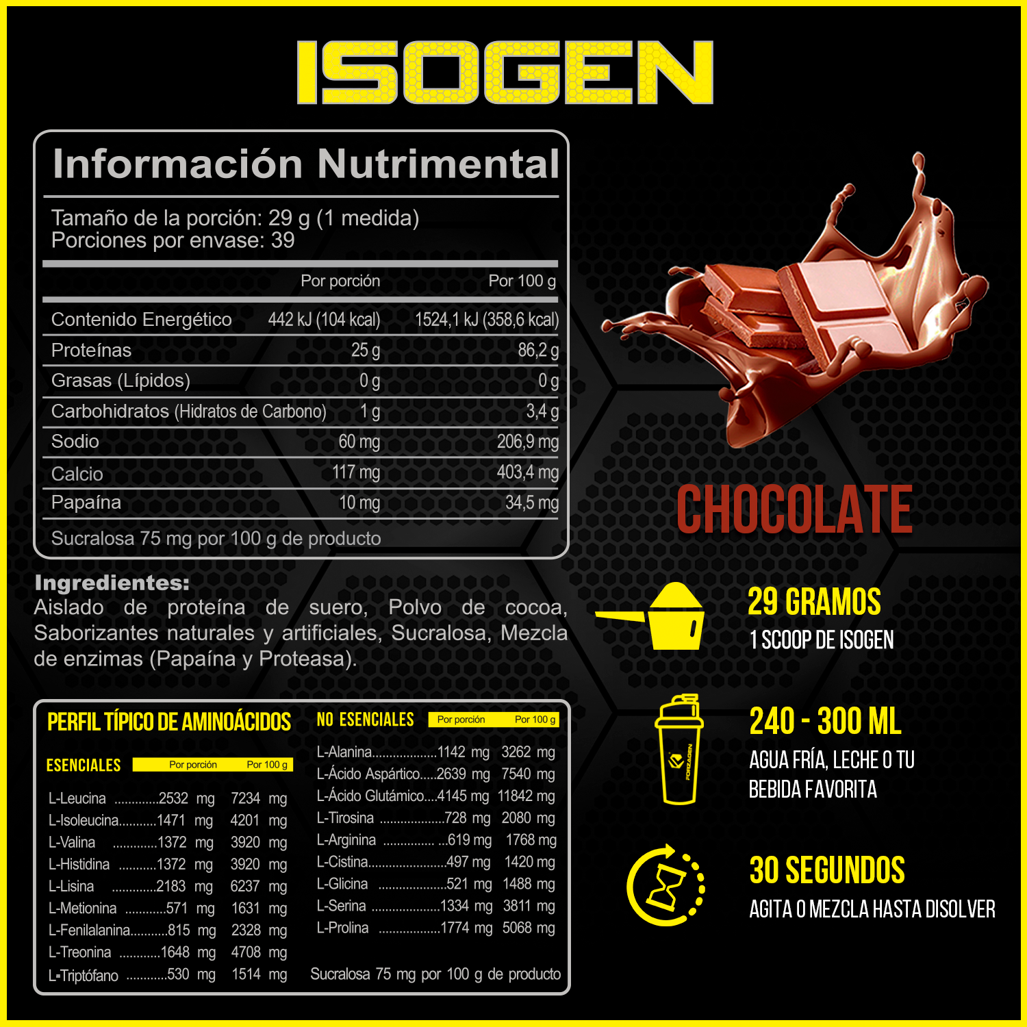Isogen 2.5 lb